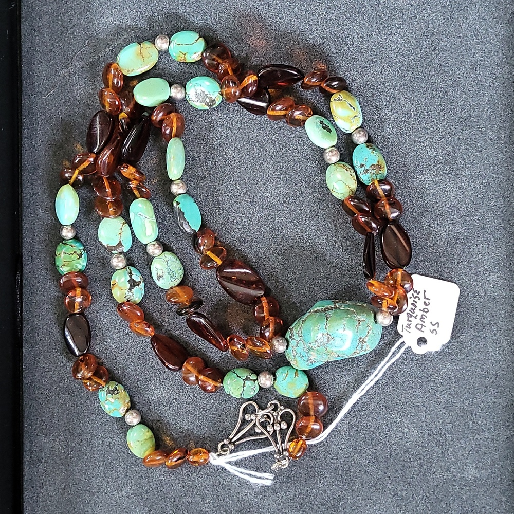 Sterling silver and gemstones Necklace